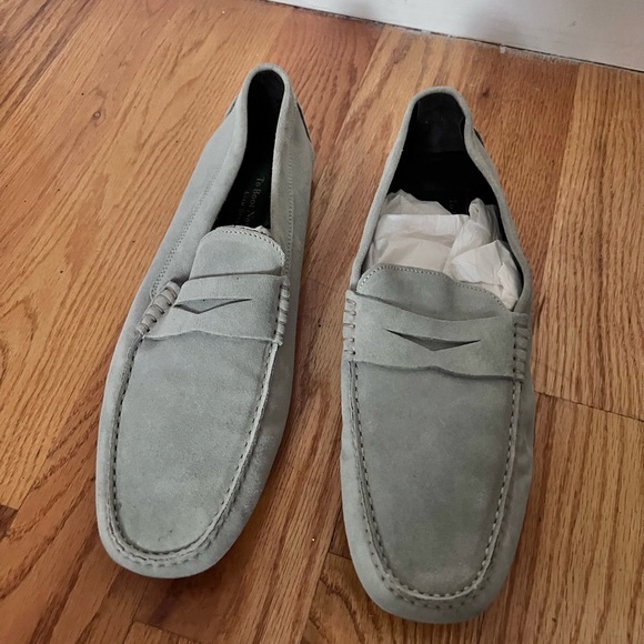 To Boot New York Adam Derrick Mitchum Suede Driving Shoe in size 11.5 main image 4